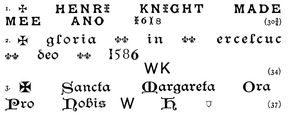 The church bells of Buckinghamshire, Cocks, 1897